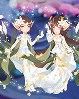 小花仙洁白百合套装