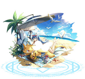 奥奇传说[炫彩]浪滩小憩·龙神