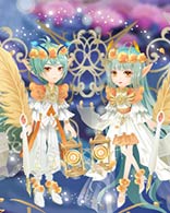 小花仙时钟信套装