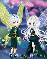 小花仙白发魔君套装