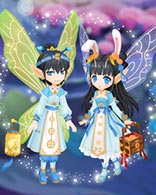 小花仙月兔仙套装