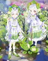 小花仙椰菜精灵套装