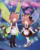 小花仙可可喵执事套装