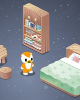 奥比岛林间木屋